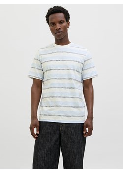 Jack &amp; Jones Koszulka "Birk" w kolorze błękitno-białym ze sklepu Limango Polska w kategorii T-shirty męskie - zdjęcie 188794188