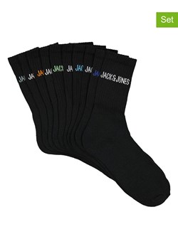 Jack &amp; Jones Skarpety (10 par) w kolorze czarnym ze sklepu Limango Polska w kategorii Skarpetki męskie - zdjęcie 188794529