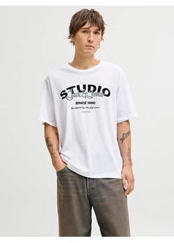 Jack &amp; Jones Koszulka "Yuki" w kolorze białym ze sklepu Limango Polska w kategorii T-shirty męskie - zdjęcie 188794886