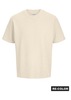 Jack &amp; Jones Koszulka "Jjeaustin" w kolorze beżowym ze sklepu Limango Polska w kategorii T-shirty męskie - zdjęcie 188795249