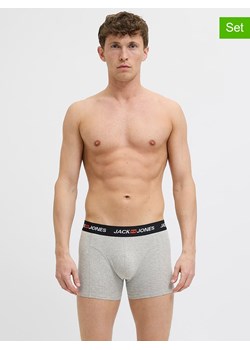 Jack &amp; Jones Bokserki (7 par) w kolorze szarym ze sklepu Limango Polska w kategorii Majtki męskie - zdjęcie 188795645