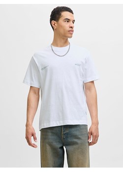 Jack &amp; Jones Koszulka "Jorbillyburg Photo" w kolorze białym ze sklepu Limango Polska w kategorii T-shirty męskie - zdjęcie 188795858