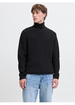 Jack &amp; Jones Golf w kolorze czarnym ze sklepu Limango Polska w kategorii Swetry męskie - zdjęcie 188796296