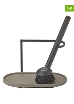 Blomus 3-częściowy zestaw "Dhuva" w kolorze beżowym do zmywania ze sklepu Limango Polska w kategorii Akcesoria kuchenne - zdjęcie 188796567