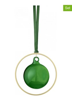 Blomus Bombki (4 szt.) w kolorze zielonym - wys. 8,5 x Ø 8 cm ze sklepu Limango Polska w kategorii Dekoracje bożonarodzeniowe - zdjęcie 188797337