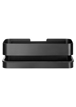 Blomus Półka prysznicowa "Nexio" w kolorze czarnym - 25 x 8,5 x 12 cm ze sklepu Limango Polska w kategorii Akcesoria łazienkowe - zdjęcie 188797355