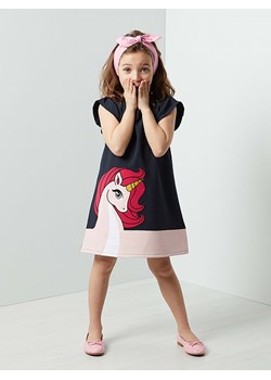 Denokids Sukienka "Unique" w kolorze granatowym ze sklepu Limango Polska w kategorii Sukienki dziewczęce - zdjęcie 188797468