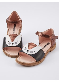 Denokids Półsandały w kolorze czarno-złotym ze sklepu Limango Polska w kategorii Sandały dziecięce - zdjęcie 188797659