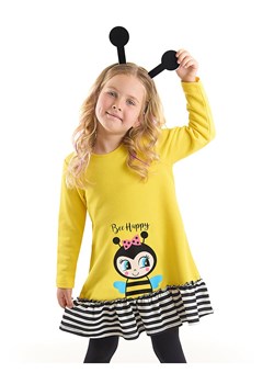 Denokids Sukienka w kolorze żółtym ze sklepu Limango Polska w kategorii Sukienki dziewczęce - zdjęcie 188797859