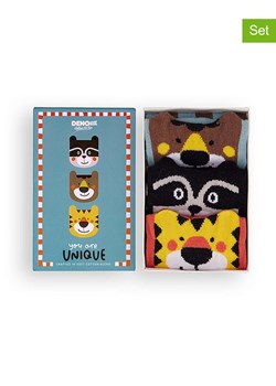 Denokids Skarpety (3 pary) ze wzorem ze sklepu Limango Polska w kategorii Skarpetki dziecięce - zdjęcie 188799775