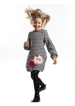 Denokids Sukienka "Zizi" w kolorze czarno-białym ze sklepu Limango Polska w kategorii Sukienki dziewczęce - zdjęcie 188800157