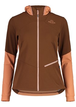 Maloja Kurtka hybrydowa "MarlingM" w kolorze jasnobrązowo-pomarańczowym ze sklepu Limango Polska w kategorii Kurtki damskie - zdjęcie 188802206