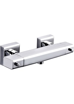 Schütte Termostatyczna bateria prysznicowa "Signo" w kolorze srebrnym ze sklepu Limango Polska w kategorii Akcesoria łazienkowe - zdjęcie 188802907