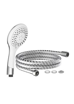 Schütte Zestaw prysznicowy "Broadway" w kolorze srebrno-białym ze sklepu Limango Polska w kategorii Akcesoria łazienkowe - zdjęcie 188803028