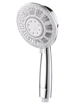 Schütte Słuchawka prysznicowa LED "Yllumi" w kolorze srebrnym ze sklepu Limango Polska w kategorii Akcesoria łazienkowe - zdjęcie 188803506