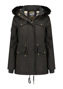 Geographical Norway Parka "Celeste" w kolorze czarnym ze sklepu Limango Polska w kategorii Kurtki damskie - zdjęcie 188804195