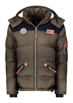 Geographical Norway Kurtka zimowa "Celian" w kolorze khaki ze sklepu Limango Polska w kategorii Kurtki męskie - zdjęcie 188804436