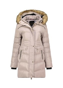 Geographical Norway Płaszcz zimowy "Badonna" w kolorze beżowym ze sklepu Limango Polska w kategorii Kurtki damskie - zdjęcie 188804769