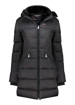 Geographical Norway Płaszcz zimowy "Bee" w kolorze czarnym ze sklepu Limango Polska w kategorii Kurtki damskie - zdjęcie 188804777