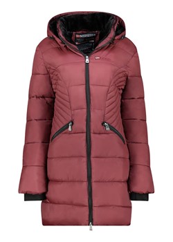 Geographical Norway Płaszcz zimowy "Bee" w kolorze bordowym ze sklepu Limango Polska w kategorii Kurtki damskie - zdjęcie 188804785