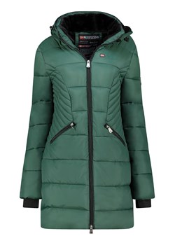 Geographical Norway Płaszcz zimowy "Bee" w kolorze morskim ze sklepu Limango Polska w kategorii Kurtki damskie - zdjęcie 188804789