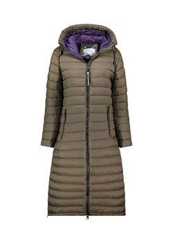 Geographical Norway Płaszcz zimowy "Azule" w kolorze khaki ze sklepu Limango Polska w kategorii Kurtki damskie - zdjęcie 188805047