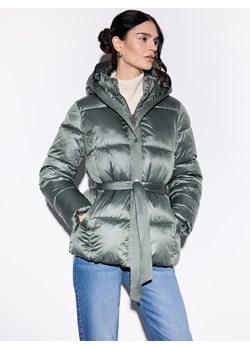 Mohito - Pikowana zielona kurtka - ciemny zielony ze sklepu Mohito w kategorii Kurtki damskie - zdjęcie 188806208