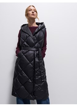 Mohito - Pikowana czarna kamizelka - czarny ze sklepu Mohito w kategorii Kamizelki damskie - zdjęcie 188806375