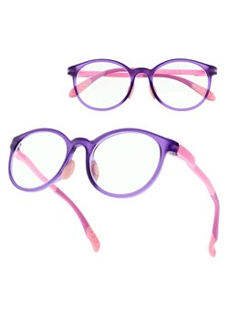Okulary dla dzieci zerówki do komputera z filtrem Blue Light 25182F fiolet/róż ze sklepu Stylion w kategorii Akcesoria dziecięce - zdjęcie 188806868