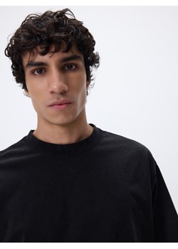 Reserved - T-shirt boxy - czarny ze sklepu Reserved w kategorii T-shirty męskie - zdjęcie 188807346