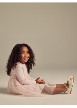 Reserved - Sukienka z tiulowym dołem - pastelowy róż ze sklepu Reserved w kategorii Sukienki dziewczęce - zdjęcie 188811676