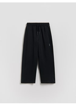 Reserved - Bawełniane spodnie - czarny ze sklepu Reserved w kategorii Spodnie chłopięce - zdjęcie 188811909