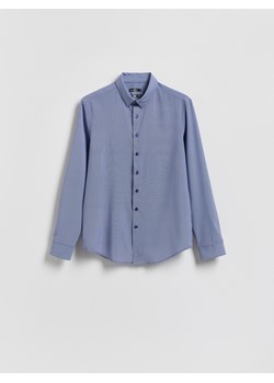 Reserved - Koszula slim fit - granatowy ze sklepu Reserved w kategorii Koszule męskie - zdjęcie 188812106