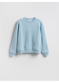 Reserved - Bluza z haftem - jasnozielony ze sklepu Reserved w kategorii Bluzy damskie - zdjęcie 188812348