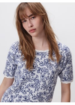 Reserved - Sweter z krótkim rękawem - wielobarwny ze sklepu Reserved w kategorii Swetry damskie - zdjęcie 188812428