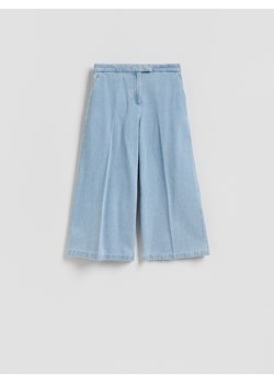 Reserved - Jeansy culotte - niebieski ze sklepu Reserved w kategorii Jeansy damskie - zdjęcie 188812465