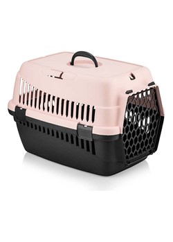 Paws&amp;Whiskers Transporter w kolorze czarno-jasnoróżowym dla zwierząt - 68,5 x 56,5 x 40 cm ze sklepu Limango Polska w kategorii Dla zwierząt - zdjęcie 188812807