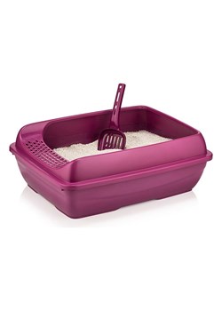 Paws&amp;Whiskers Kuweta w kolorze różowym dla kota - 49 x 15 x 37,5 cm ze sklepu Limango Polska w kategorii Dla zwierząt - zdjęcie 188812809