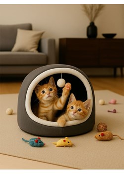 Paws&amp;Whiskers Legowisko "Alaska" w kolorze szarym dla kota ze sklepu Limango Polska w kategorii Dla zwierząt - zdjęcie 188812895