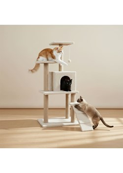 Paws&amp;Whiskers Drapak "Arden" w kolorze beżowym dla kota - 50 x 125 x 35 cm ze sklepu Limango Polska w kategorii Dla zwierząt - zdjęcie 188813049