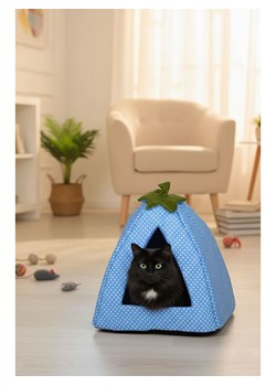 Paws&amp;Whiskers Legowisko "Bcps1001" w kolorze niebieskim dla kota ze sklepu Limango Polska w kategorii Dla zwierząt - zdjęcie 188813076