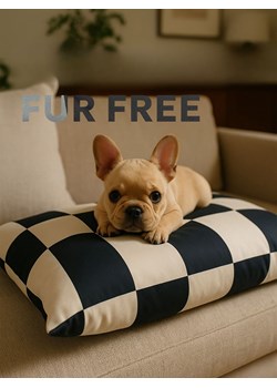 Paws&amp;Whiskers Legowisko "Fur Free" w kolorze biało-czarnym dla zwierząt ze sklepu Limango Polska w kategorii Dla zwierząt - zdjęcie 188813235