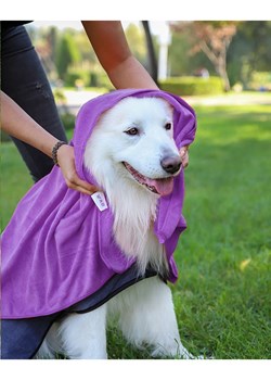 Paws&amp;Whiskers Ręcznik w kolorze fioletowym dla psa ze sklepu Limango Polska w kategorii Dla zwierząt - zdjęcie 188813486
