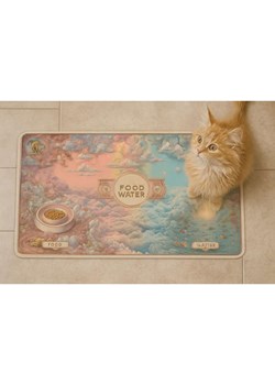 Paws&amp;Whiskers Podkładka ze wzorem pod miski - 40 x 70 cm ze sklepu Limango Polska w kategorii Dla zwierząt - zdjęcie 188813618
