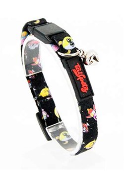 Paws&amp;Whiskers Obroża w kolorze czarnym ze wzorem dla kota ze sklepu Limango Polska w kategorii Dla zwierząt - zdjęcie 188813815