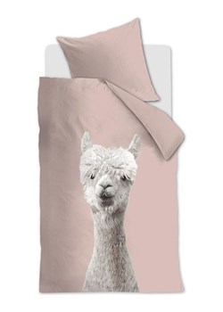 Ambiante Komplet pościeli "Alpaca" w kolorze jasnoróżowym ze sklepu Limango Polska w kategorii Pościele - zdjęcie 188814415