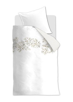 Beddinghouse Komplet pościeli "Plumeria" w kolorze biało-beżowym ze sklepu Limango Polska w kategorii Pościele - zdjęcie 188814508