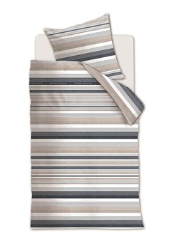 Rivièra Maison Komplet pościeli "Sturdy Stripe" w kolorze granatowo-beżowym ze sklepu Limango Polska w kategorii Pościele - zdjęcie 188814645