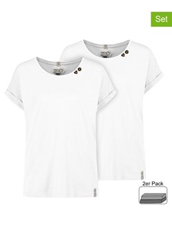 Sublevel Koszulki (2 szt.) w kolorze białym ze sklepu Limango Polska w kategorii Bluzki damskie - zdjęcie 188818529