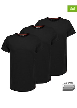 Authentic Style Koszulki (3 szt.) w kolorze czarnym ze sklepu Limango Polska w kategorii T-shirty męskie - zdjęcie 188819277